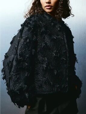 NEW H&M edition jacquard blazer